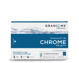 Chrome - Krom me ampula nga Granions ( 30 ampula)